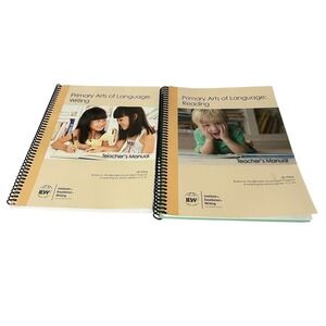 IEW Primary Arts of Language Teacher's Manual: Writing‎ & Reading Set Homeschool